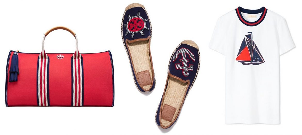 nautical accessories tory burch