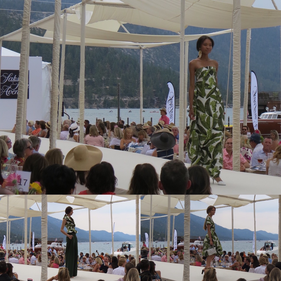 League to Save Tahoe Fashion Show, Saks Fifth Avenue, Oscar de la Renta