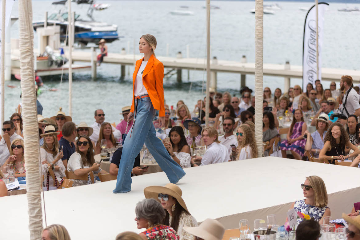 League to Save Tahoe Fashion Show, Saks Fifth Avenue, Oscar de la Renta